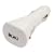 Premium White Universal USB Car (Vehicle) Charger Adaptor [w/ LED power indicator] for Apple iPod Shuffle iPod/Zune and Microsoft Zune