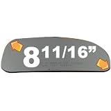 1980-1984 PONTIAC PHOENIX Sail, Flat, Driver Side Replacement Mirror Glass by Automotive Mirror Glass