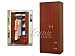 Modern Contemporary Cherry Finish Wood Wardrobe by Acme Furniture
