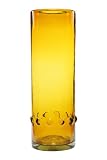 VIVAZ Bolitas Vase, Recycled Glass, Amber