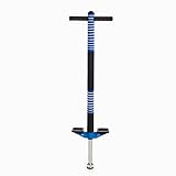 Kidoozie Foam Pogo Jumper - High Bounce Foam covered Pogo Stick (BLACK & BLUE)