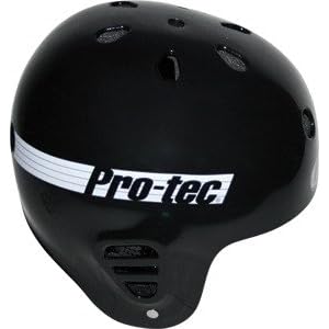 PRO-TEC Classic Full Cut Skate Stage 2 Liner Black X-Large Skateboard Helmet by 