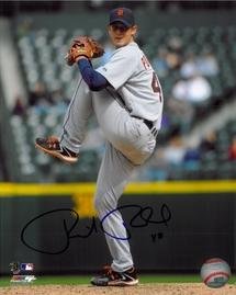 Rick Porcello Autographed Detroit Tigers 8x10 Photo #1