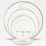 Noritake Platinum Wave Rice Bowl