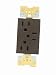 Leviton AC315-00C 15 Amp NEMA 5-15R 2P 3W Acenti Triplex Receptacle, Cocoa