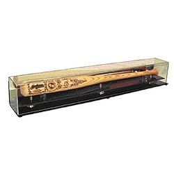 BCW Deluxe Acrylic Baseball Bat Display - With Mirror