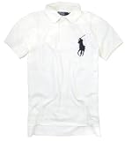 Polo Ralph Lauren Custom-Fit Mesh Solid Rugby Polo Shirt, Oxford white