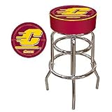 Central Michigan University Padded Bar Stool - Game Room Products > Pub Stools > NCAA - Colleges