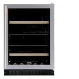 Marvel 6BARM Luxury Dual-Zone Beverage and 14-Bottle Wine Refrigerator