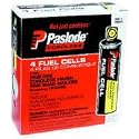 Paslode Short Yellow Fuel Cell 4-Pack no. 650039 for the Paslode Cordless Trim Nailers