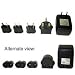 Jiffy Travel Voltage Converter and Adaptor Set for Jiffy Esteam