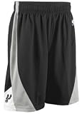 Majestic San Antonio Spurs Black Big Sizes NBA Mesh Shorts