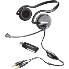 Plantronics .Audio 645 USB Behind the Head Headset