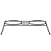 Signature Housewares Dual Pet Bowl Stand, Extra Small