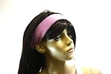 Small Frizz Pink Stretchable Headband / Hair Wrap