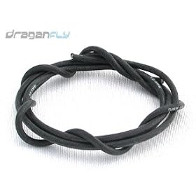 18 AWG Silicone Wire 2 feet of Black by Maxx
