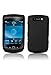 Premium Black Rubberized Hard Crystal Snap-on Case Cover for Blackberry Torch 9800