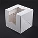 Window Cupcake Box with Insert 4 1/2