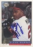 Glenn Murray, Harrisburg Senators - Expos Affiliate, 1993 Fleer Excel Autographed Card