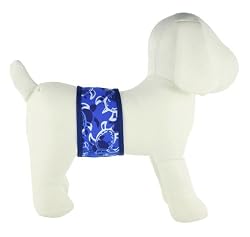 PlayaPup Dog Belly Bands for Male Dogs with Incontinence Problems/Training - Print