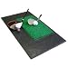 Confidence Golf Chip & Drive Mat - 2 ft Rubber/Turf Area & rubber tee