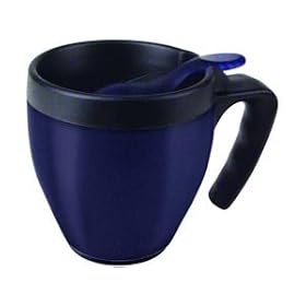 Avantro LCM30 COB Cobalt Blue Leakproof Vacuum Desk Mug 10-oz.