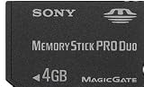 Electronics : SONY Memory Stick PRO DUO/4GB PSP version