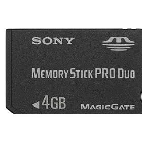SONY Memory Stick PRO DUO/4GB PSP version