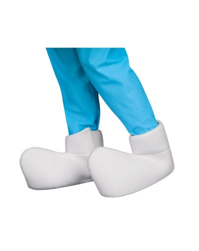 Rubie's Costume Smurfs Adult Shoe Covers, White, One Size