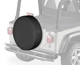 Bestop 61030-15 Black Denim Large Tire Cover