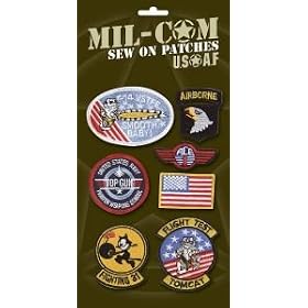 Various - Pack de Patchs / Ecussons Brod�s Assortis - Surplus American