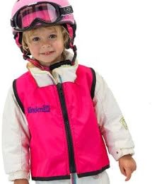 Kinderlift Ski or Snowboard Childs Support Vest (Pink, Age 3 - 4)