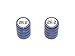 26.2 Marathon - Motorcycle Bike Bicycle - Tire Rim Schrader Valve Stem Caps - Blue 26.2 Marathon - Motorcycle Bike Bicycle - Tire Rim Schrader Valve Stem Caps - Blue