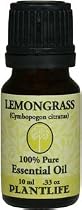 Lemongrass 100% Pure Essential Oil - 10 ml