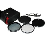 Bower VFK58C 58MM Digital Hi Resolution UV Cpl ND4 Filter Set f/ Digital an ....