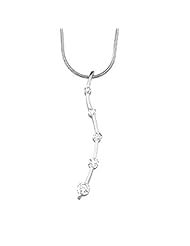 14K White Gold Diamond Journey Pendant - 1.00 Ct. -- LIFETIME WARRANTY