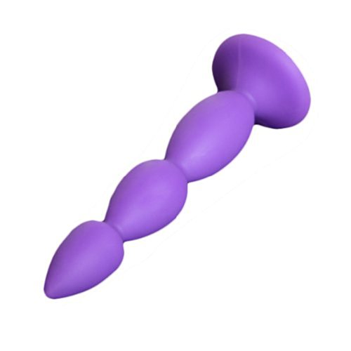 Generic G-Spot Stimulate Adult Masturbation Anal Plug With Suction Cup Soft Silicone After The Court Of Butt Plug Beads For Women And Men