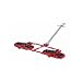 GKS TL-12 Front Steerable Tandem Dolly for 4-Point Support, 26400lbs Capacity, 26"-39.4" Adjustable Width