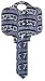 San Antonio Spurs Kwikset KW1 House Key