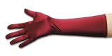 8 Button Elbow Length 15" Satin Gloves Assorted Colors