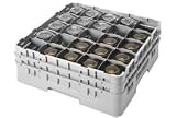 Gray Glass Rack 19-3/4 X 19-3/4 X 10-1/2 For Glass 2-7/8"W X 8-1/2"H. Package of 2