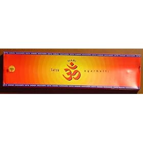 Hari Om/Hariom Incense From Satya - 40 Gram Box - Satya Sai Baba Incense