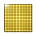 Yellow Gold Country Plaid - 4 Inch Glass Tile