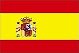 Spain Flag 3ft x 5ft Superknit Polyester