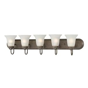 Homestead Vanity Light in Colonial Bronze