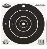 Birchwood Casey Dirty Bird Bullseye Targets, 8 Round, 25ct