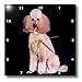 Pink Poodle - 10x10 Wall Clock