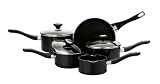 Prestige Aluminium 5-Piece Cookware Set includes 14 cm Milkpan, 16 cm/ 18 cm/ 20 cm Saucepan and 24 cm Frypan