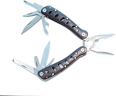Multitool - Similar to name brand tools - Multipurpose Survival Tool - Folding Hand Tool - Spring Loaded
