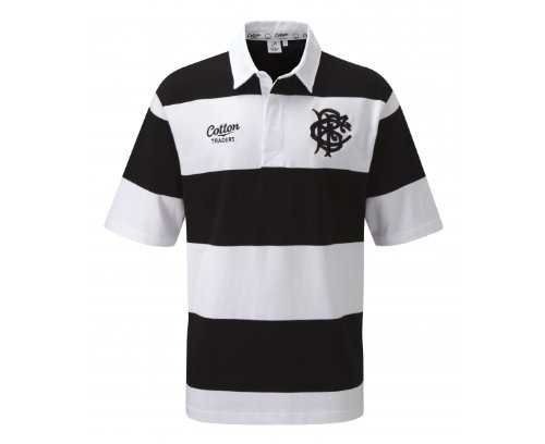 COTTON TRADERS Barbarians Junior Short Sleeve Jersey, Junior L